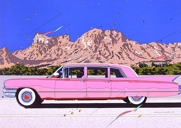Pink Cadillac 鈴木英人
